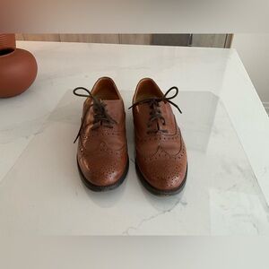 Russel & Bromley Classic Brown Leather Woman Brogues, EU38, US 7, stunning